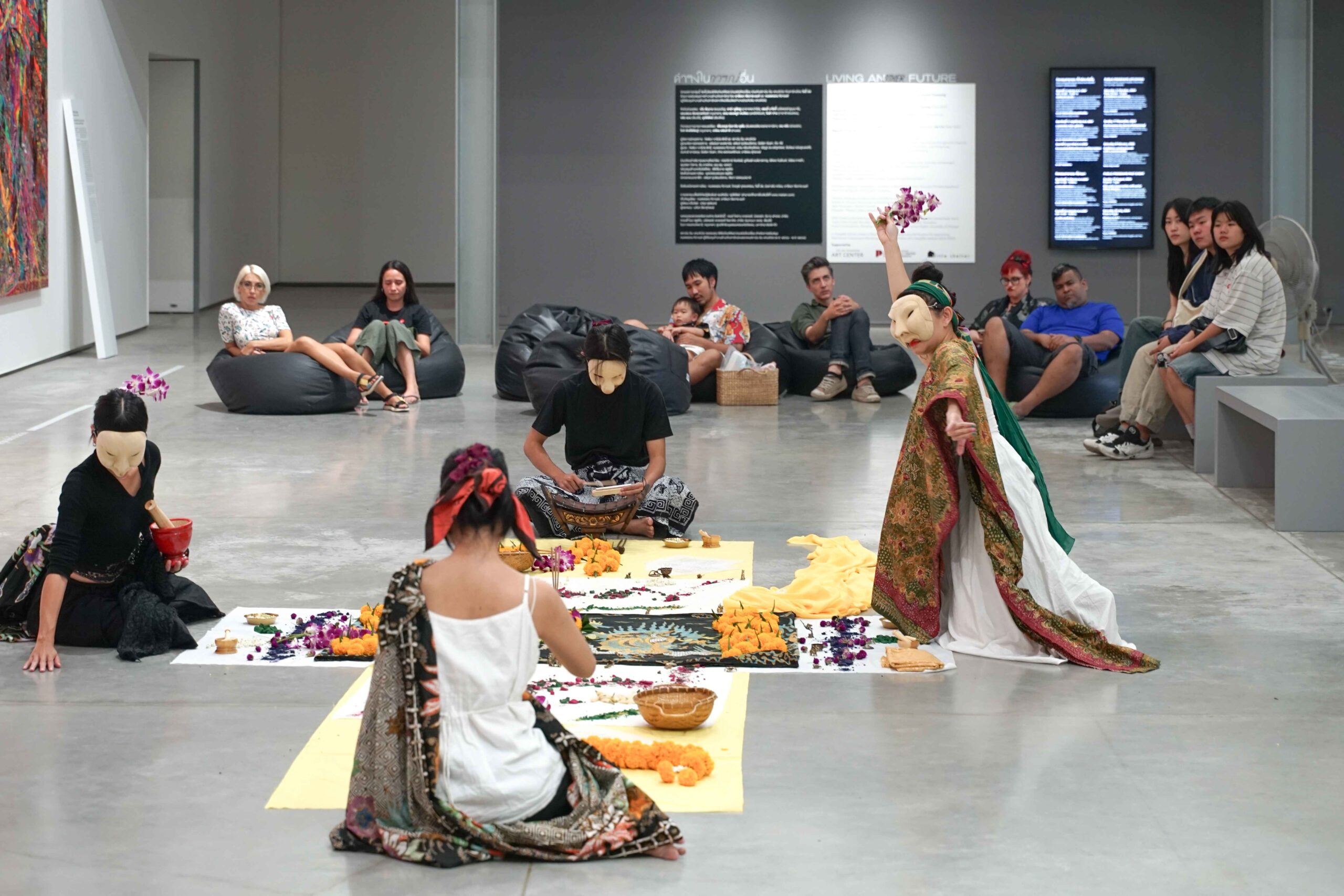 Zarina Muhammad, Not all Answers Stay the Same, 2024, performance. Courtesy MAIIAM Contemporary Art Museum