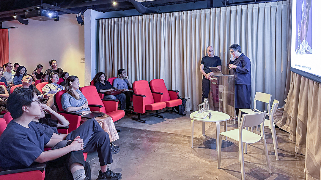 DESIGN EARTH Artist Talk: Geostories, 13 June 2025. Photo by Eunice Lacaste. Courtesy NTU Centre for Contemporary Art Singapore