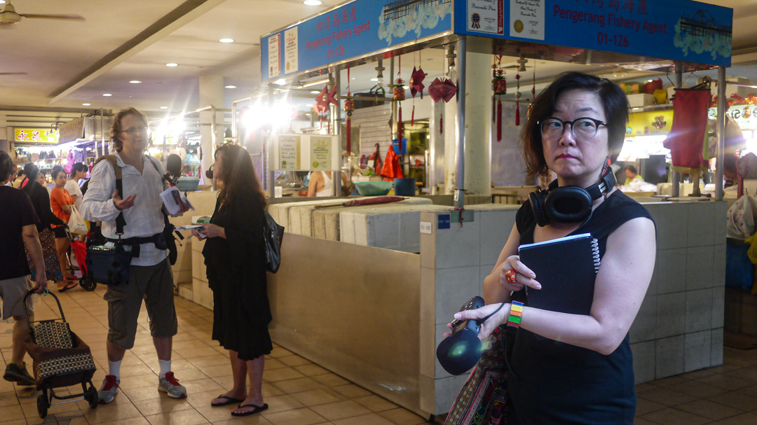 Incomplete City Walk: Sounds of Singapore—Coffee Shops and Hawker Centres by Dr PerMagnus Lindborg, part of Incomplete Urbanism: Attempts of Critical Spatial Practice, 3 December 2016. Courtesy NTU Centre for Contemporary Art Singapore